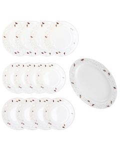 Dompap TABLEWARE SET FOR 4